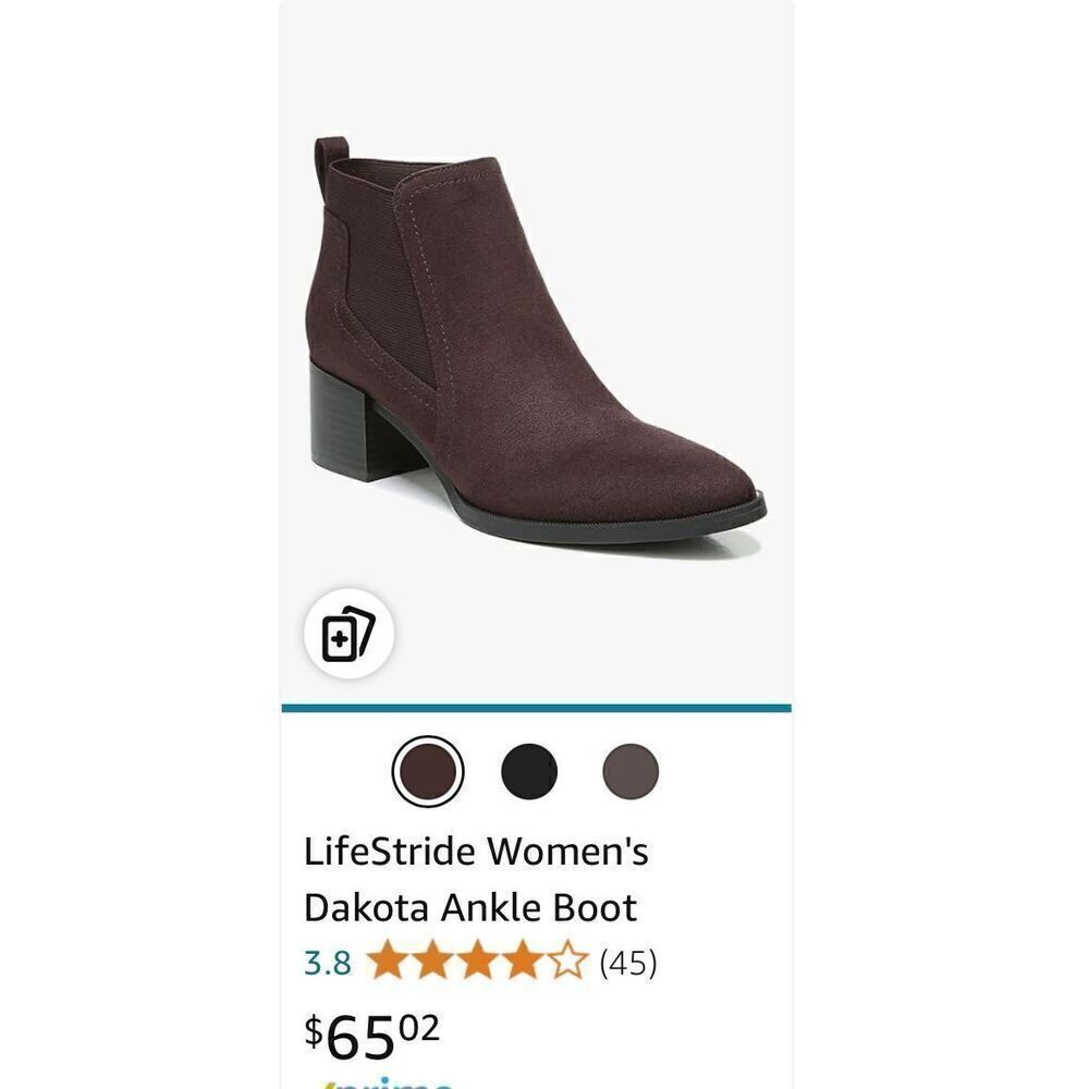 LifeStride Women's Dakota Ankle Boot - Picture 8 of 8